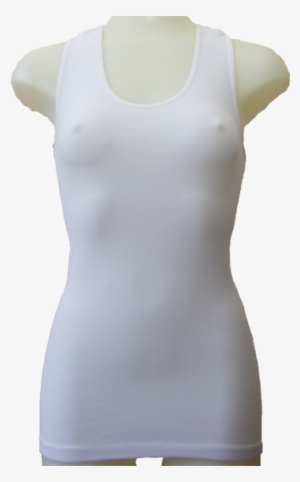 Camisetas Sin Mangas Blancas - Camisetas Sin Manga Mujer