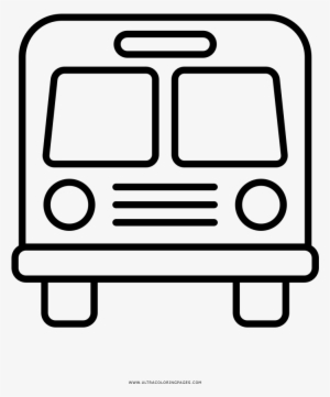 Bus Coloring Page