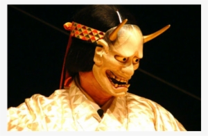 Japanese Noh Ghost Prajna Theme Costume Resin Mask - Noh Hannya