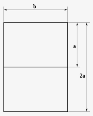 El Formato De Papel De Dibujo De La Serie-a Se Basa - Scalable Vector Graphics