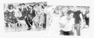Left, John Travolta In Motion - (ss2298439) John Travolta Grease Movie