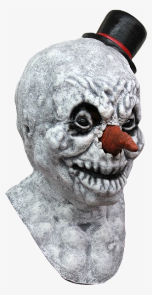 Serial Killer Snowman Santa Slayer Deluxe Adult Latex - Frosty Jack Mask