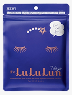 Lululun Face Mask Blue 7 Pcs - Japan Mask Must Buy