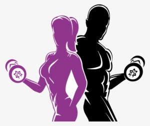Shape Sport Club Was Founded In 2013 By James Agathe, - Fitness Man And Woman Silhouette Png
