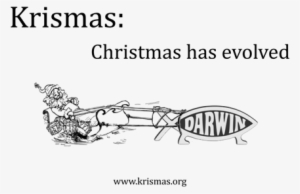 Krismas Is A Secular Holiday That Celebrates The Myth - Darwin Fish