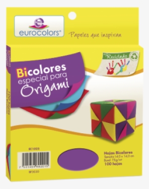 Paquete De 100 Hojas De Papel Eurocolors Bicolor Blister - Paper
