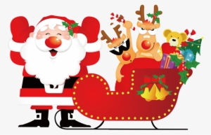 Hand Drawn Cartoon Festive Santa Claus Decoration Vector - Navidad Imagenes Que Se Mueven Animadas