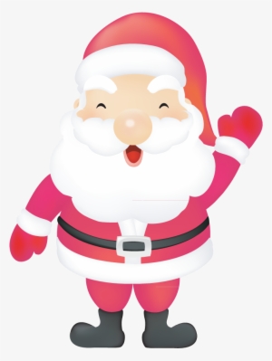 Papa Noel, Santa Claus, Navidad Vector - Cute Santa Claus Clipart