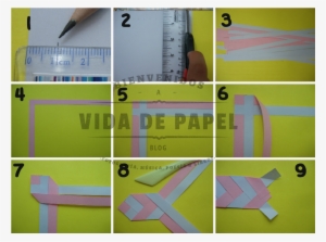 Tomamos Una Hoja, La Partimos Por Mitad De Forma Vertical