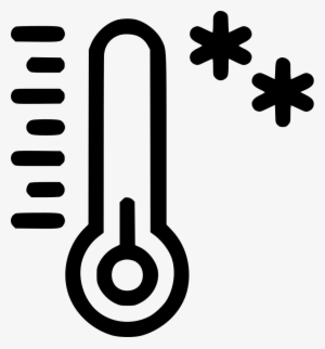Temperature Thermometer Reading Snow Cold Weather Measurement - Temperature Icon Png
