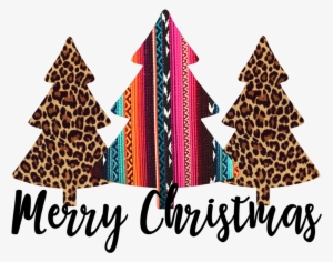 Leopard Serape Christmas Tree