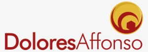 Logo De Dolores Affonso Com O Nome Escrito Em Vermelho - Logo