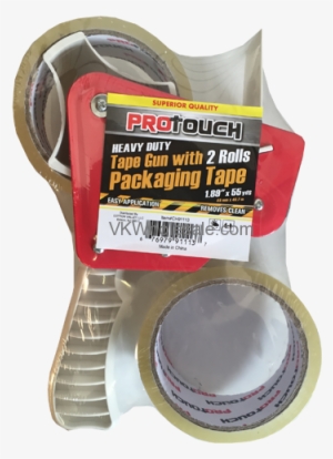 Heavy Duty Tape Gun With 2 Rolls Packaging Tape Wholesale - Label