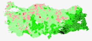 Turkish Natural Population Growth By District 2014 - Atlas