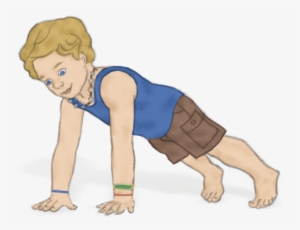 Pose To Help Children Calm Angry Feelings - Plank Kids Yoga