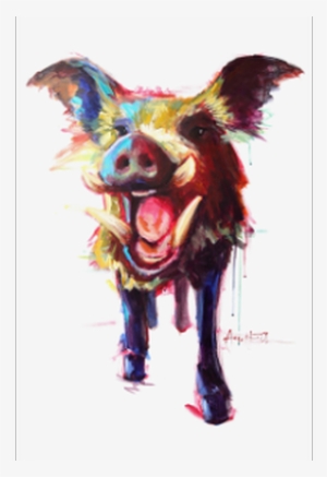 Amy Eichler, "roxie The Wild - Amy Eichler Animal Art