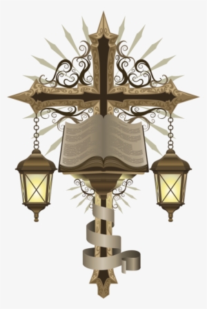 Retro Style Former Vintage Light Fixture Lantern - Clip Art