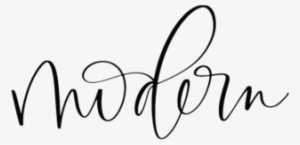 Modern Calligraphy Design - Design