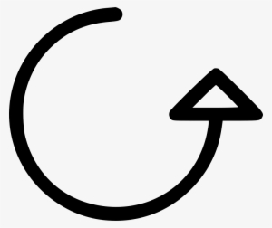 Arrow Circular Arrow Turn Rotation Rotate Comments - Icon
