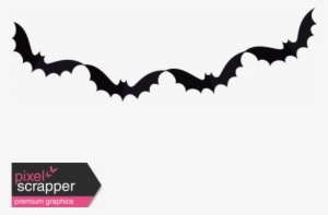 Bootiful - Bats - Bunting - Word Art Png Birthday Wordart