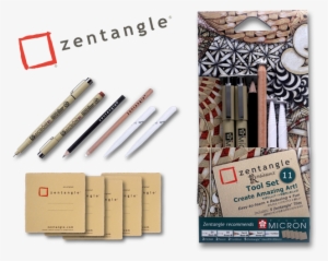 Zentangle Renaissance Tool Set 12pc-tan Tiles