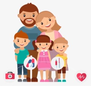 Happy Family Cartoon Png