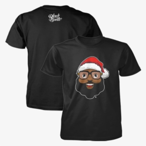 Black Santa Logo Tee - Rakitic Croacia Uniforme