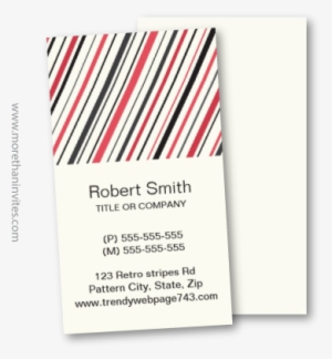 Modern Retro Gray Red Stripes Striped Pattern Business - Stripe