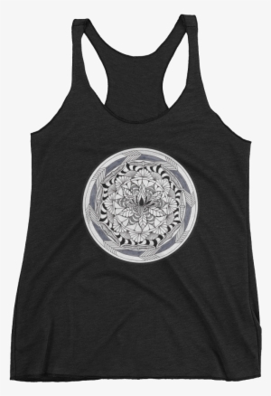 Racerback Zentangle Tank Tops