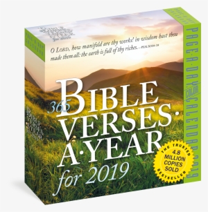 365 Bible Verses A Year Page A Day Calendar - 2016 Calendars: 365 Bible