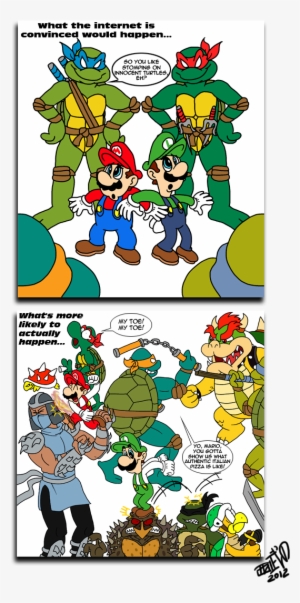 Neoteric Design Inspiration Tmnt Clipart Ninja Turtles - Mario Series