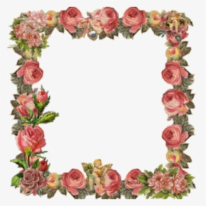 Vintage Flower Frame