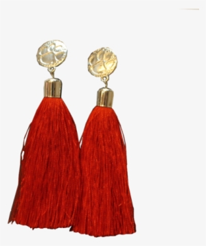Clemson Women's Tassel Earrings - Earrings