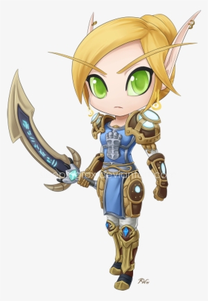 Wow Chibi Blood Elf