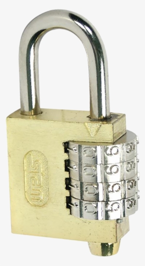 Cadeado Segredo Latão 40mm - Cadeado Segredo Numerado 40mm