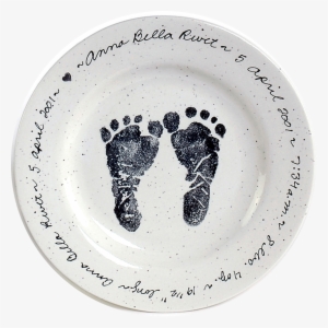 Baby Foot Print Plate - Foot