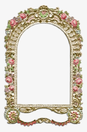 Ornate Frame Png - Birthday Card 19th Century