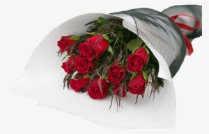 Romantic Red Rose Bouquet - Valentines Day Bouquet Of Roses