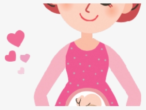 Pregnant Mom Clipart - Cartoon Pregnant Women Clip Art