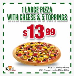 Karls Pizza Coupon 2x - California-style Pizza
