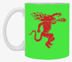 Fireball Whisky Logo Mug Cup Premium Gift - Fireball Cinnamon Whiskey Logo