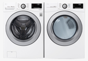 Image For Lg Front Load Washer And Dryer Set - Wm3500cw