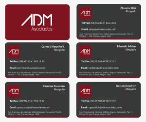 Tarjeta De Presentacion Abogados