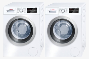 Image For Bosch Washer And Dryer Set - Bosch 500 Series Wat28401uc Front-loading Washer -