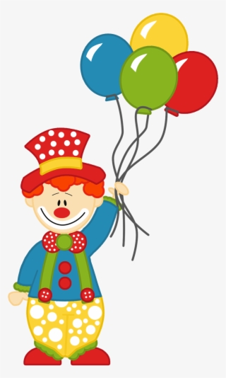 Circo Palhaço Bolas - Clown Clipart Transparent Background