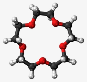 15 Crown 5 3d Balls - Molecule