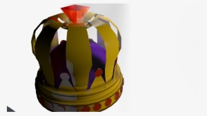 Here's My 3d Crown I Made For My Future Lbp Animation, - Littlebigplanet Crown