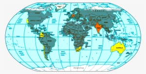 Click On The Map For A Larger Image - Tahiti In World Map
