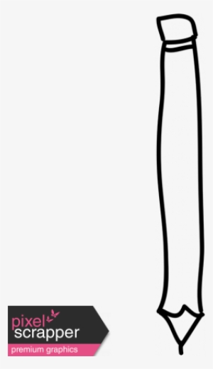 Office Doodle Template - Digital Scrapbooking