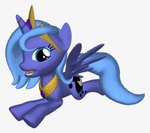 3d, Crown, Cute, Filly, Lunabetes, Princess Luna, Safe, - Cartoon